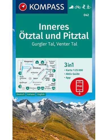 KK 042 Inneres Ötztal und Pitztal - Gurgler Tal...