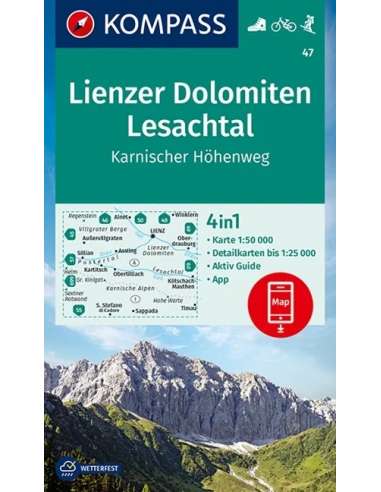 KK 47 Lienzer Dolomiten - Lesachtal, Karnischer...
