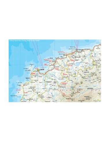 RKH Corsica - Korsika - Korzika térkép - 2022