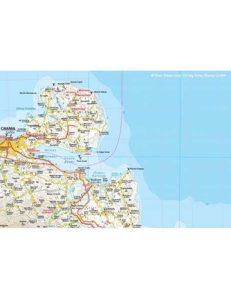 RKH Kreta - Crete - Kréta térkép - 2022
