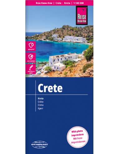RKH Kreta - Crete - Kréta térkép - 2022