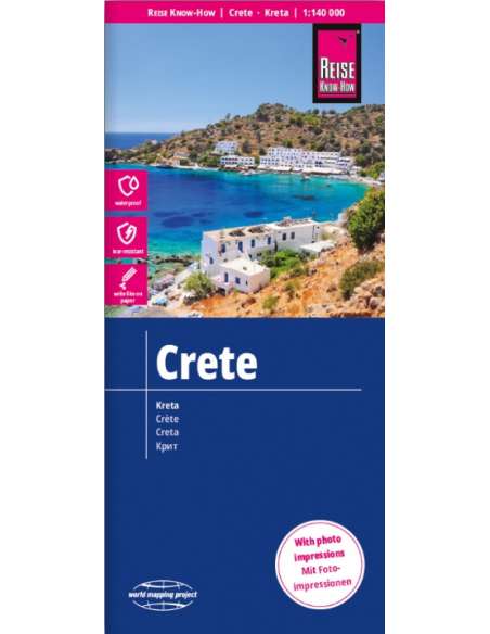 RKH Kreta - Crete - Kréta térkép - 2022