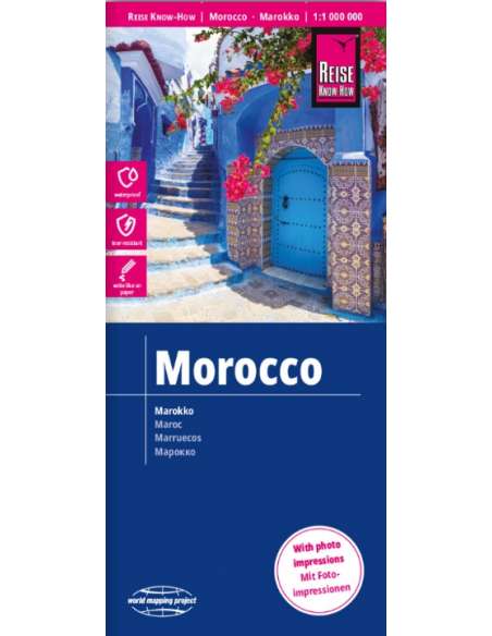 RKH Morocco - Marokkó térkép - 2025