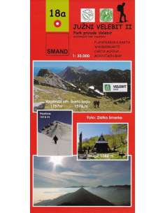 S 18a Juzni Velebit 2.  - Dél-Velebit 2  turistatérkép