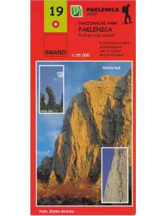 S 19 Paklenica Nemzeti Park turistatérkép