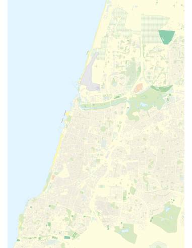 Tel Aviv, Jaffa & Central Israel térkép