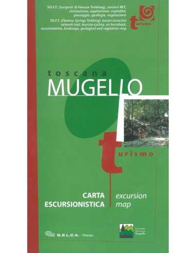 Toscana, Mugello turistatérkép