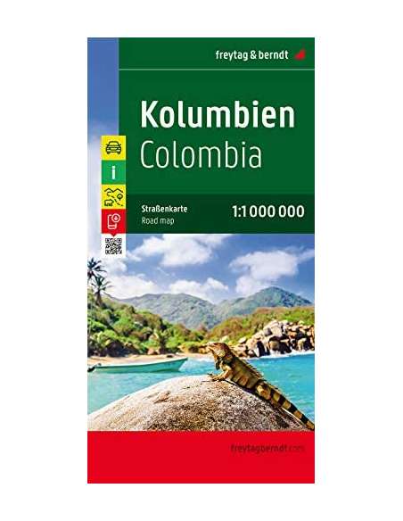 Colombia - Kolumbia térkép
