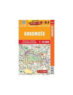 SHC 721 Krkonose - Óriáshegység turistatérkép 2