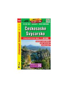SHC 101 Českosaské Švýcarsko turistatérkép