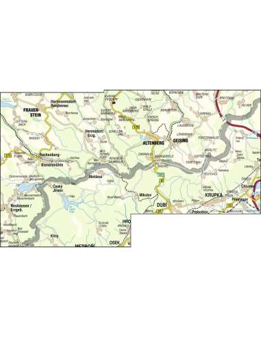SK26 Skiregion Osterzgebirge sítérkép