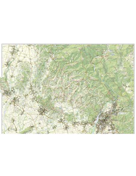 TO 054 Collio - Gorizia - Carso Isontino Brda - Nova Gorica térkép
