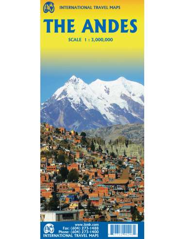 The Andes - Andok térkép