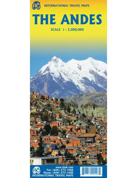 The Andes - Andok térkép