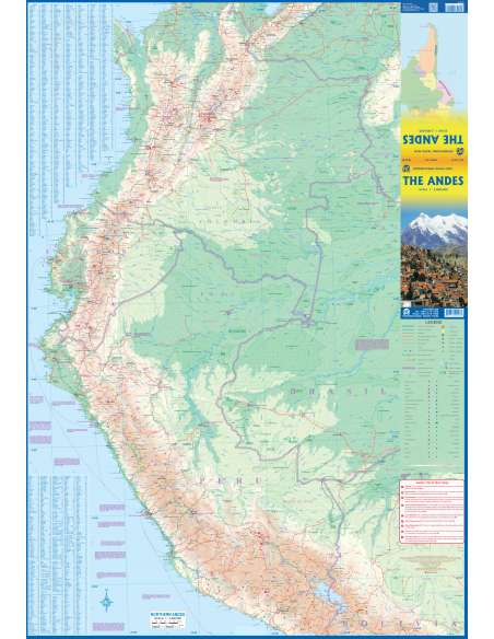 The Andes - Andok térkép