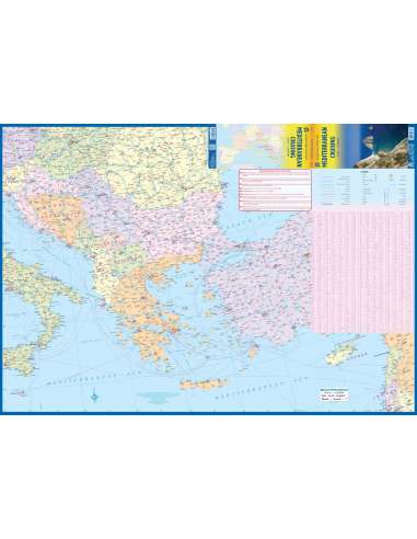Mediterranean Cruising térkép - ITM