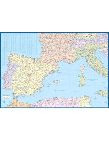 Mediterranean Cruising térkép - ITM