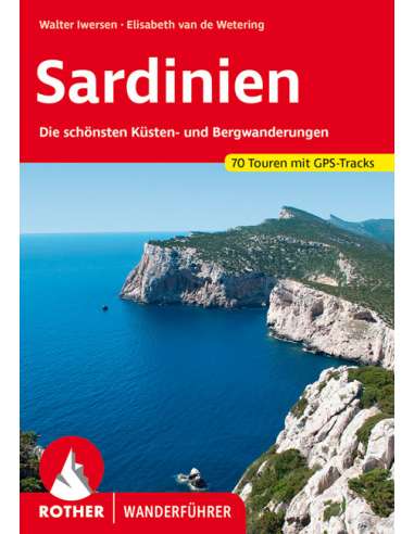 Sardinien - Szardínia túrakalauz - ROTHER
