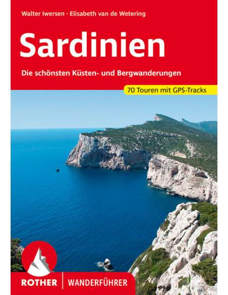 Sardinien - Szardínia túrakalauz - ROTHER