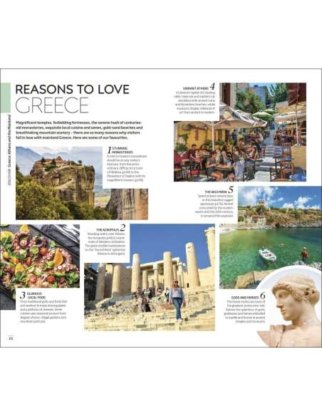 Greece - Athens and the Mainland DK Eyewitness Travel Guide - Görögország - Athén és a szárazföld útikönyv