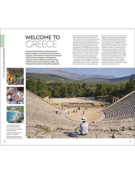 Greece - Athens and the Mainland DK Eyewitness Travel Guide - Görögország - Athén és a szárazföld útikönyv