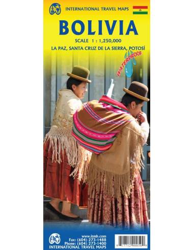 Bolivia térkép