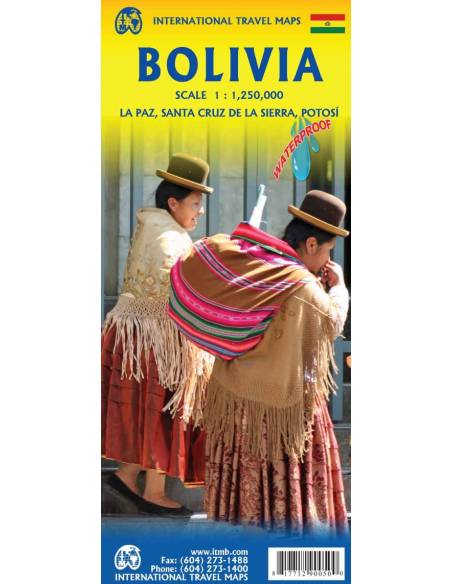 Bolivia térkép