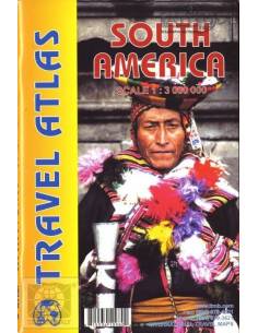 South America - Dél-Amerika travel atlasz