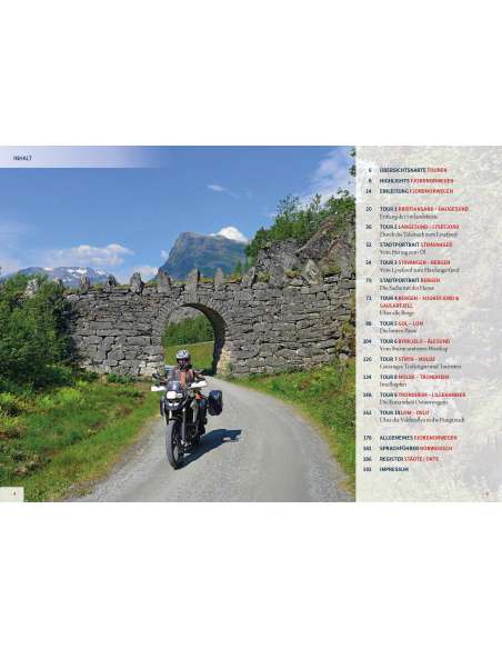 Fjord-Norwegen motoros túrakalauz - Biker Betten