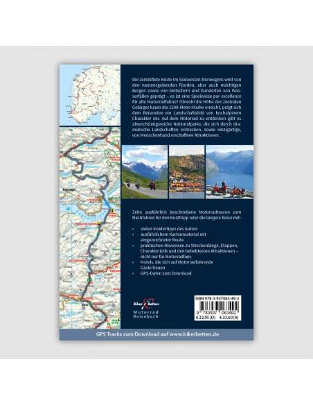 Fjord-Norwegen motoros túrakalauz - Biker Betten