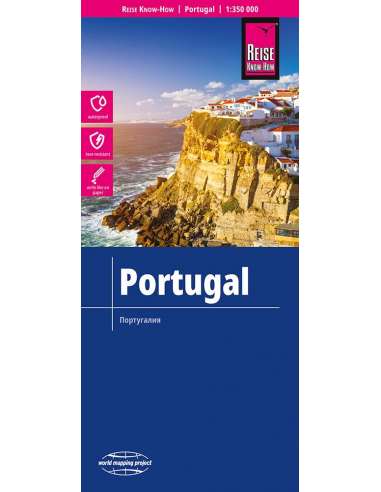 RKH Portugal  - Portugália térkép