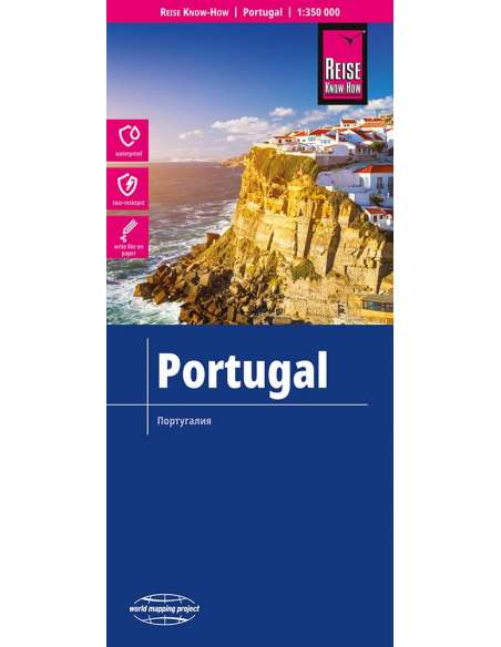 RKH Portugal  - Portugália térkép