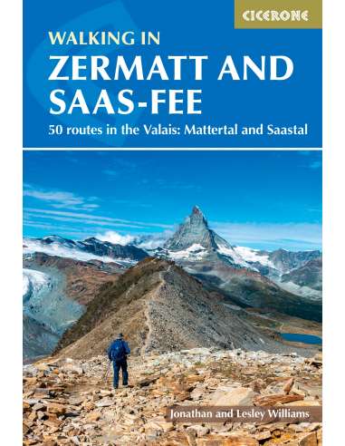 Walking in Zermatt and Saas-Fee túrakönyv