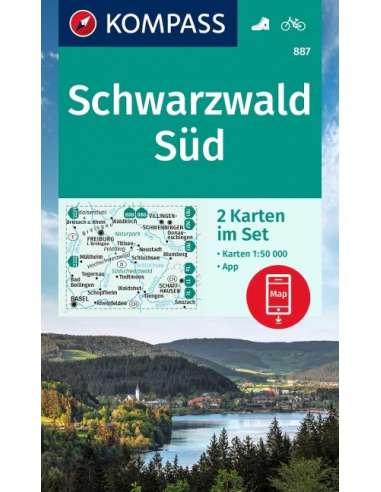 KK 887  Schwarzwald Süd - Fekete-erdő dél - 2...