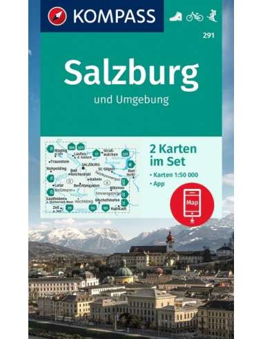 KK 291 Salzburg und Umgebung 2 db-os túra-,...
