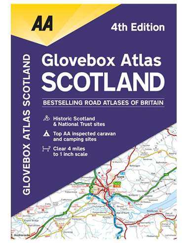 Glovebox Atlas Scotland - Skócia autóatlasz...