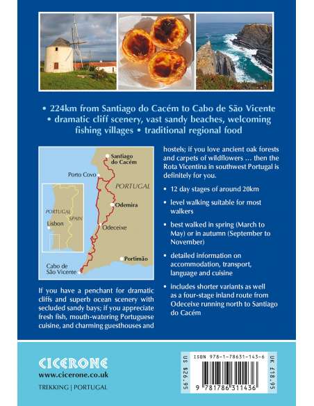 Trekking Portugal's Rota Vicentina - Portugál út túrakönyv