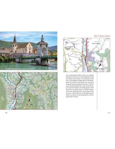 Cycling the The River Rhone Cycle Route túrakönyv