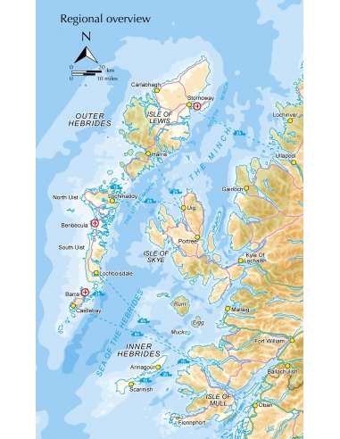 Walking on Uist and Barra túrakönyv - Skócia -...
