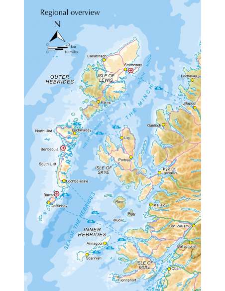 Walking on Uist and Barra túrakönyv - Skócia - Külső-Hebridák