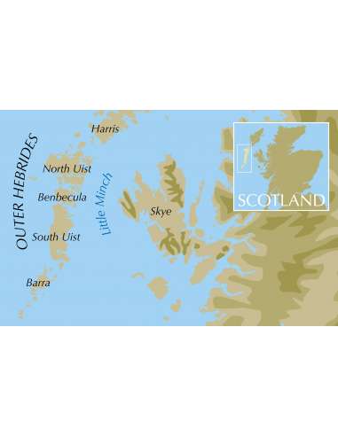 Walking on Uist and Barra túrakönyv - Skócia -...