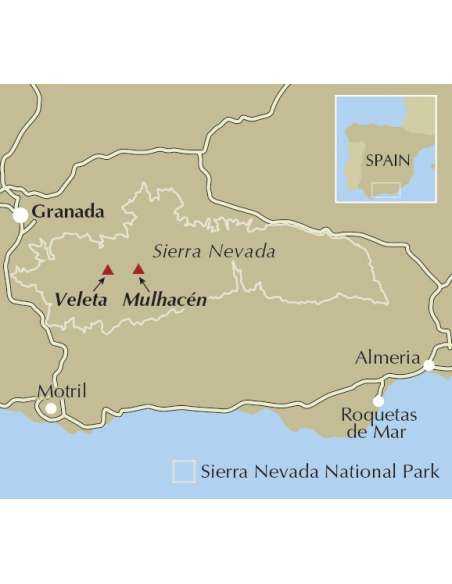 Walking and Trekking in the Sierra Nevada túrakönyv