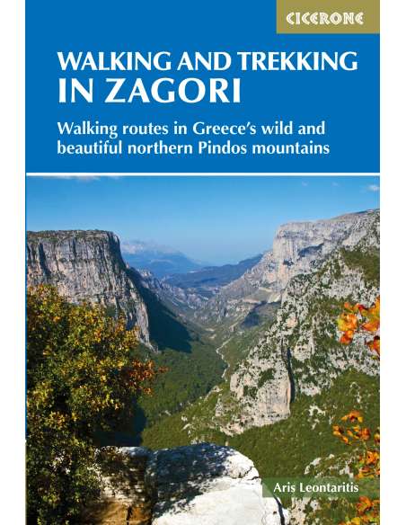 Walking and Trekking in Zagori túrakönyv