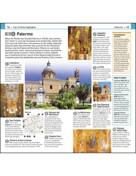 Sicily TOP10 DK EYEWITNESS - Szicília útikönyv