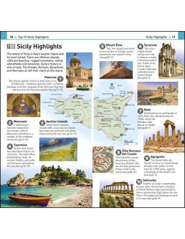 Sicily TOP10 DK EYEWITNESS - Szicília útikönyv