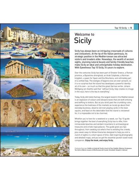 Sicily TOP10 DK EYEWITNESS - Szicília útikönyv
