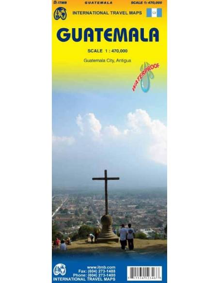 Guatemala térkép
