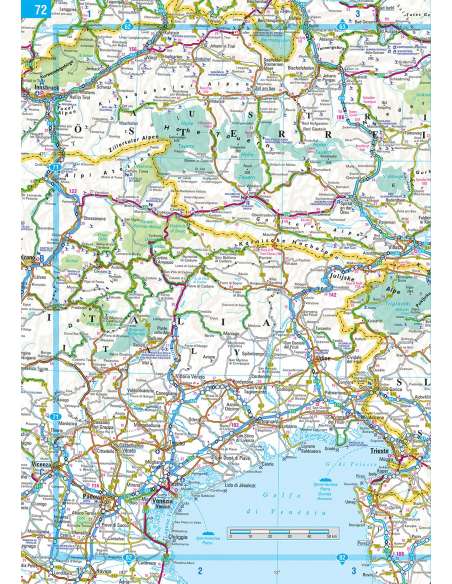 Big Road Atlas Europe 2025 - Európa A3-as méretű atlasz