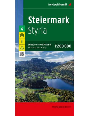 Styria - Steiermark - Stájerország térkép