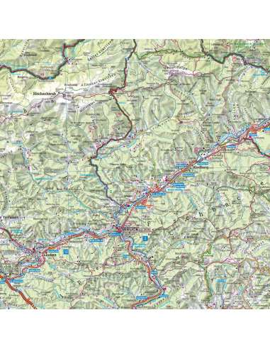 Styria - Steiermark - Stájerország térkép